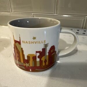 Starbucks "Been There Series"‎ Mug - 3 1/2 Inches-Nashville
